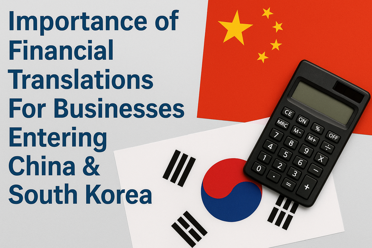 Importance of Financial Translations For Businesses Entering China & South Korea